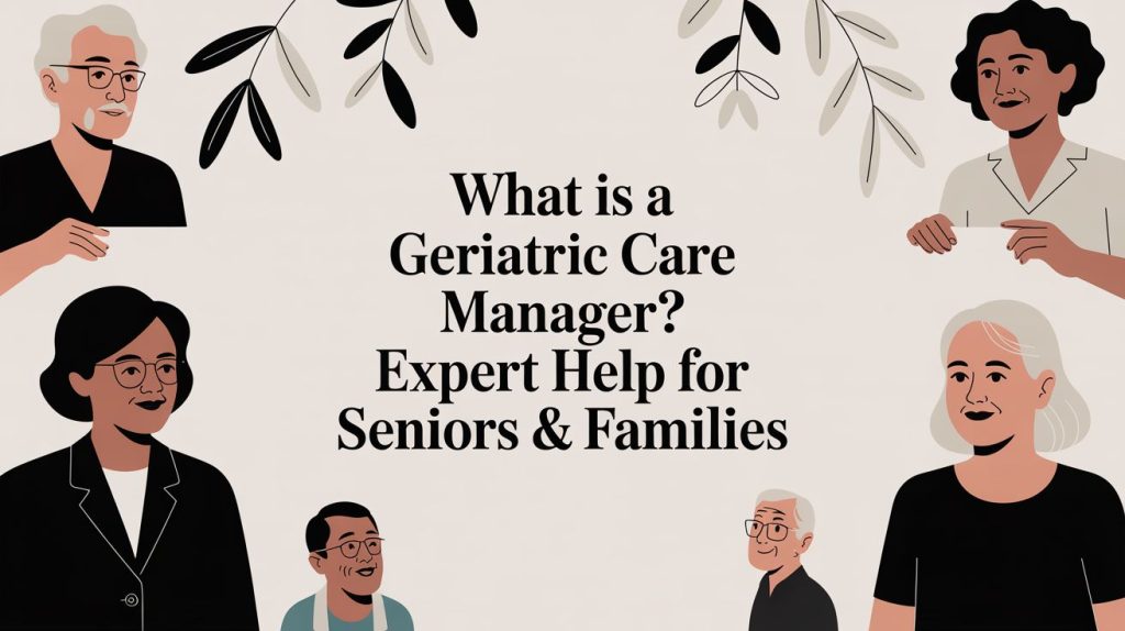 What Is A Geriatric Care Manager Senior Care