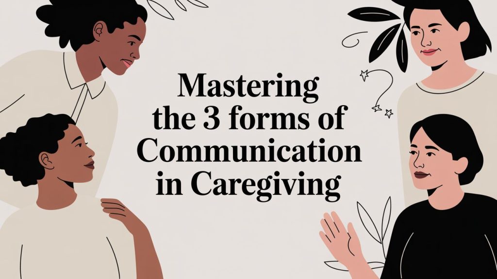 3 Forms Of Communication Caregiving Communication