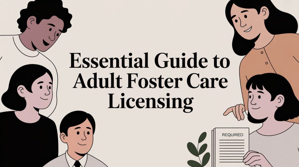 Adult Foster Care Licensing Foster Care Group