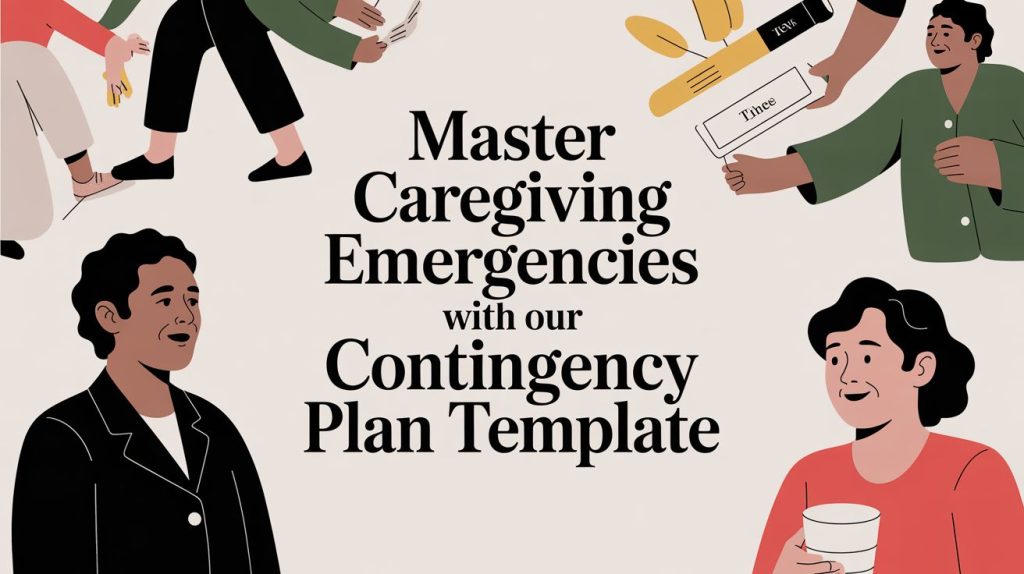 Contingency Plan Template Caregiving Plan
