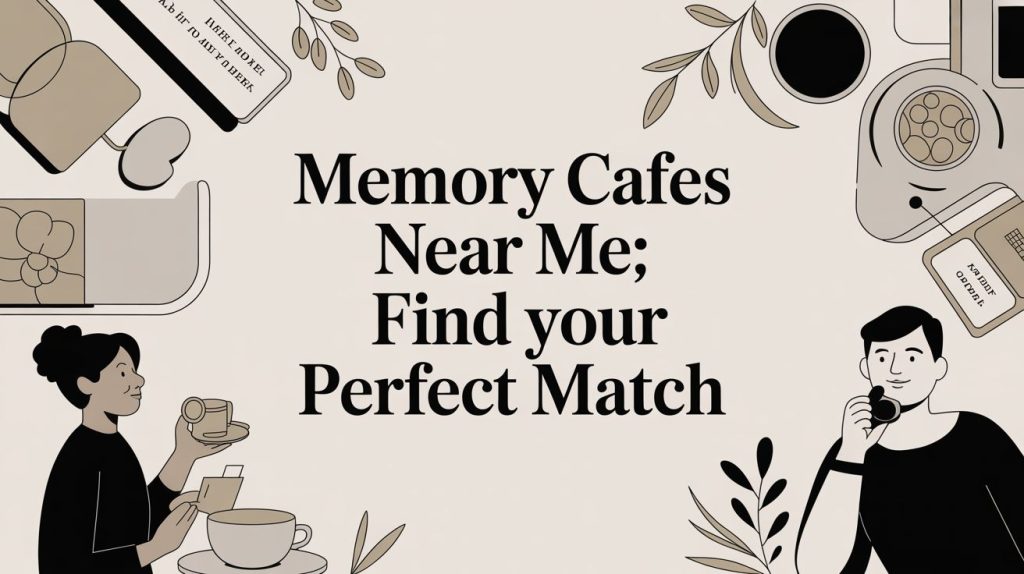 Memory Cafes Near Me Cafe Illustration