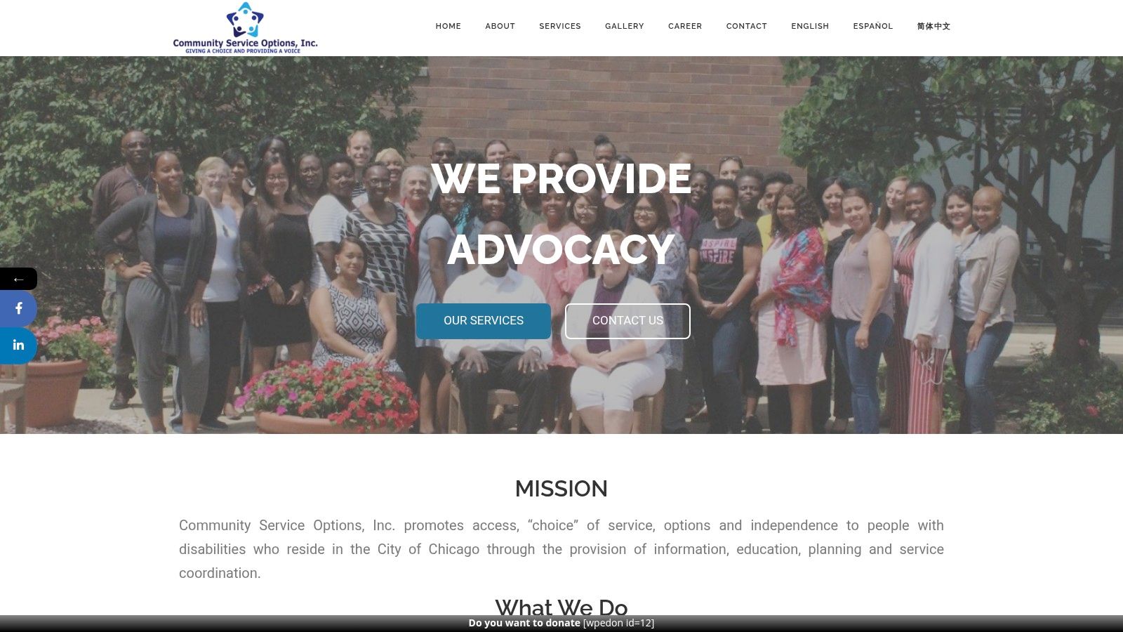 Community Service Options, Inc. (CSO)