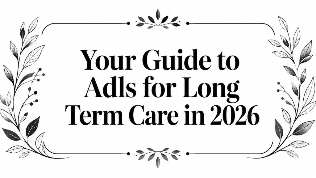 Adls For Long Term Care Guide Title