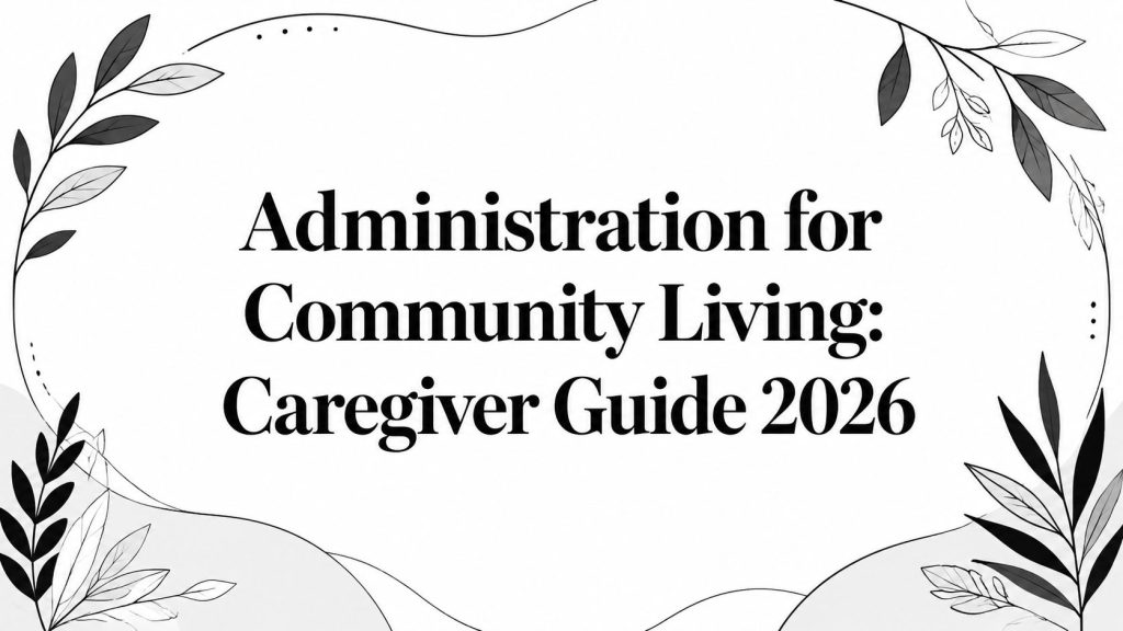 Administration For Community Living Caregiver Guide