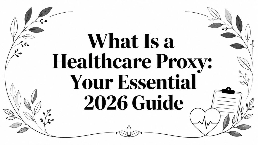 What Is A Healthcare Proxy Medical Guide